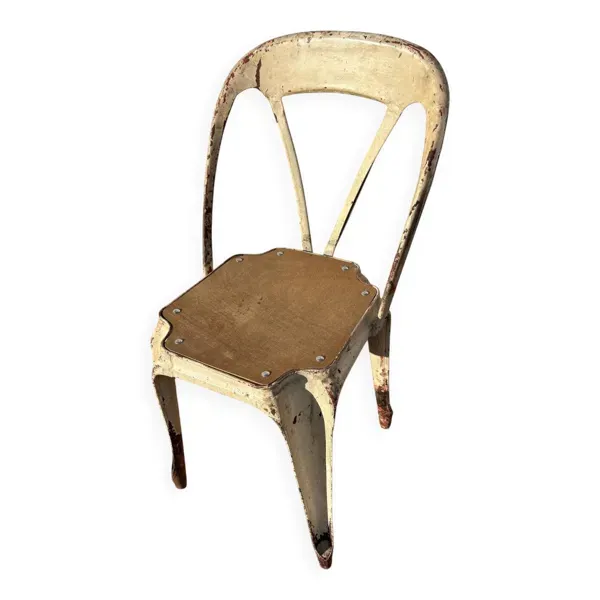 Chaise bistrot tôle J. Mathieu