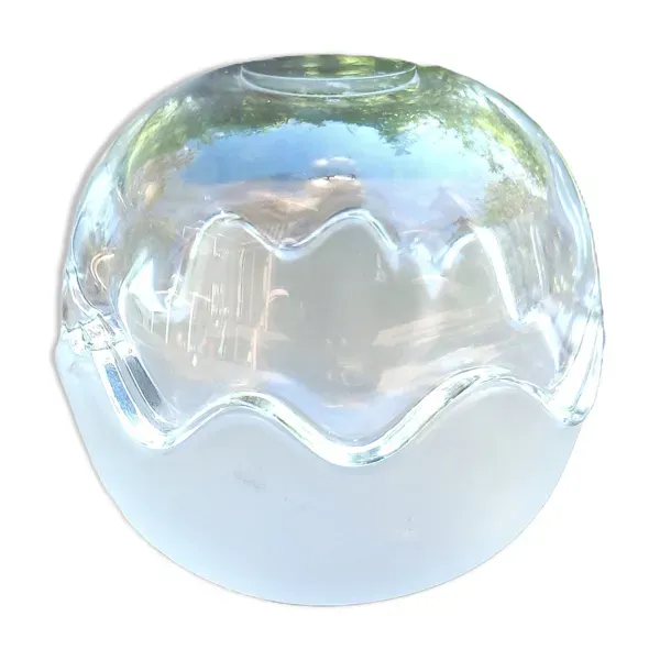 Bonbonnière en verre  du designer mickael bang pour holmegaard