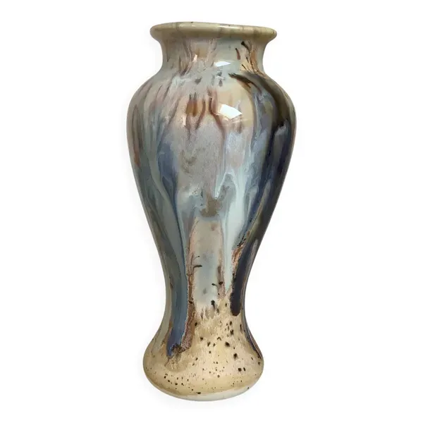 Vase en grès émaillé