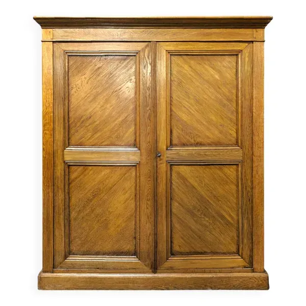 Meuble de métier ou armoire de notaire en chêne
