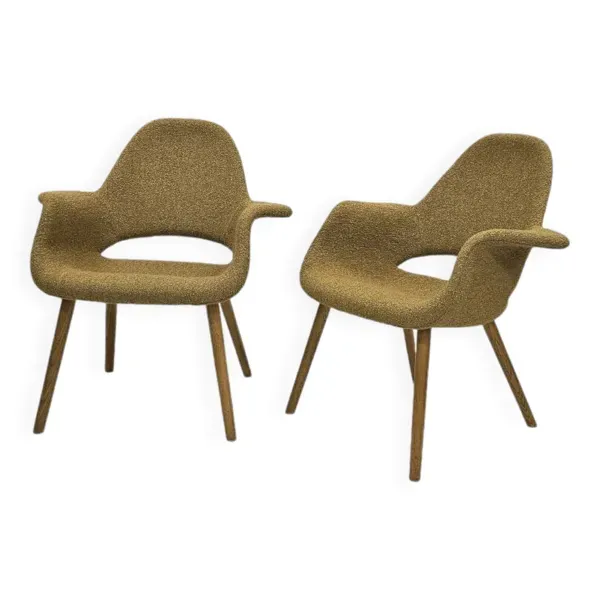 Chaise Boucle Charles Eames Organic de Vitra