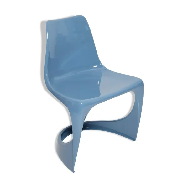Chaise Mid Century Bleu Cado, Steen Østergaard, Europe, 1960s