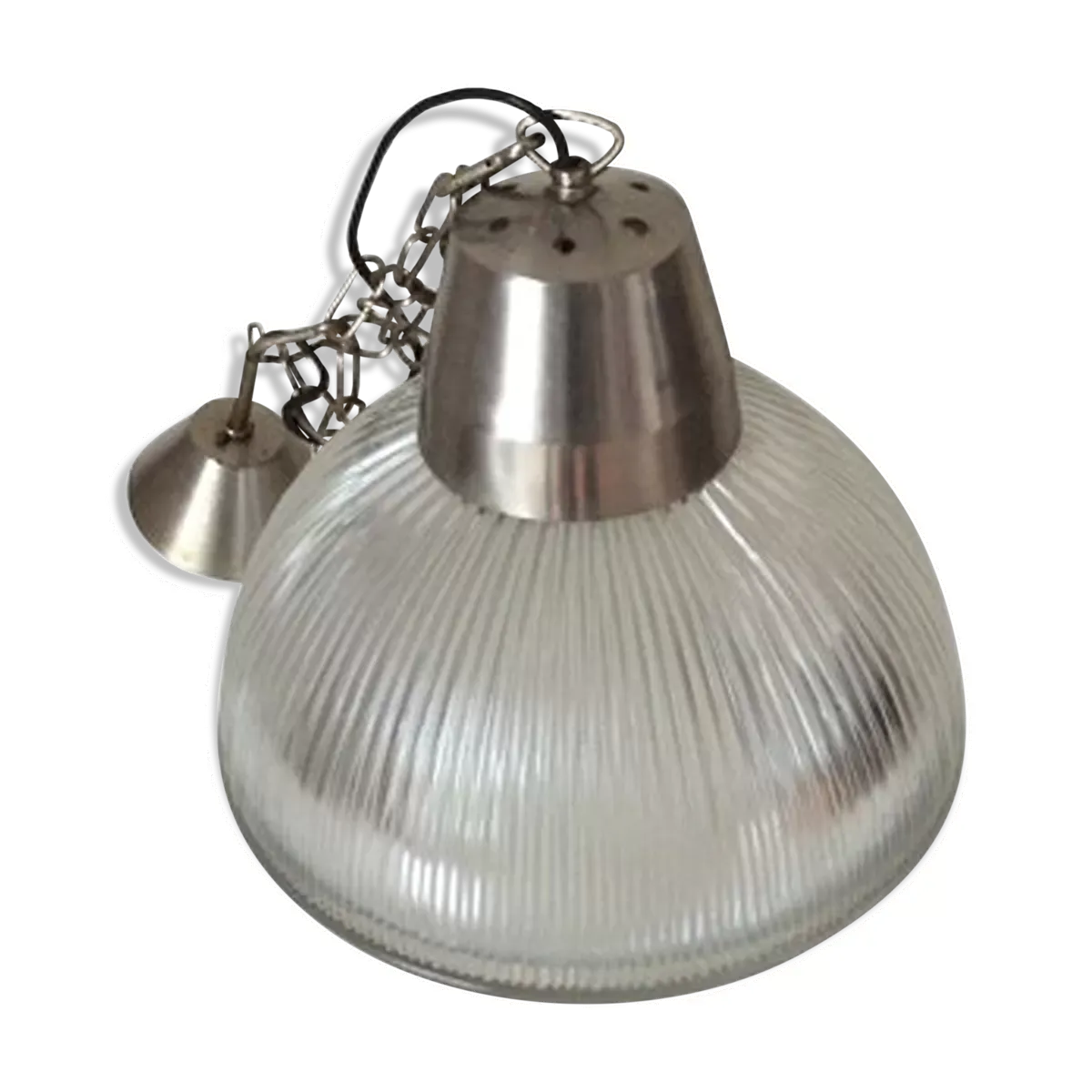 Suspension industrielle verre et métal