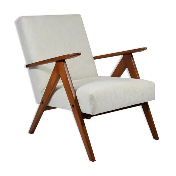 Fauteuil scandinave vintage, années 1960