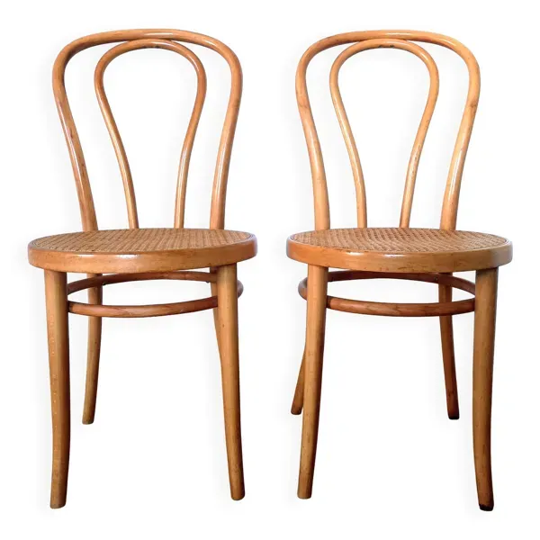 Chaises bistrot par ZPM Radomsko pour Thonet