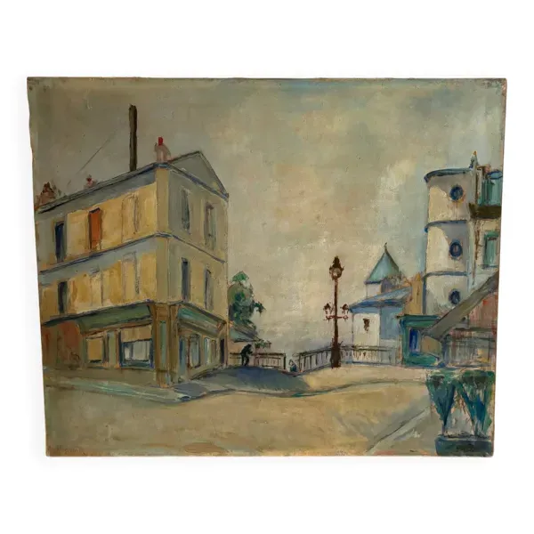 Vue de Montmartre du XXeme siècle