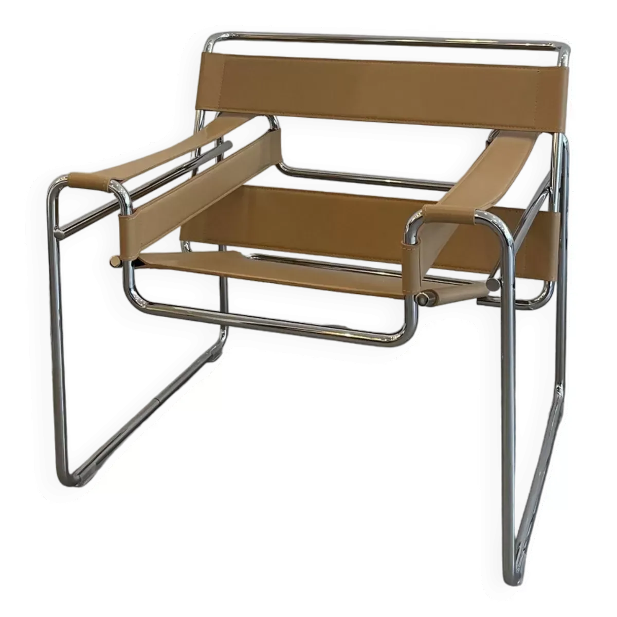 Fauteuil ''Wassily'' par Marcel Breuer pour Gavina.