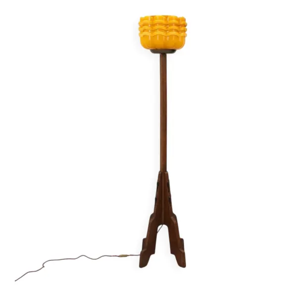 Lampe de sol Art Déco néerlandaise éclectique des années 1920
