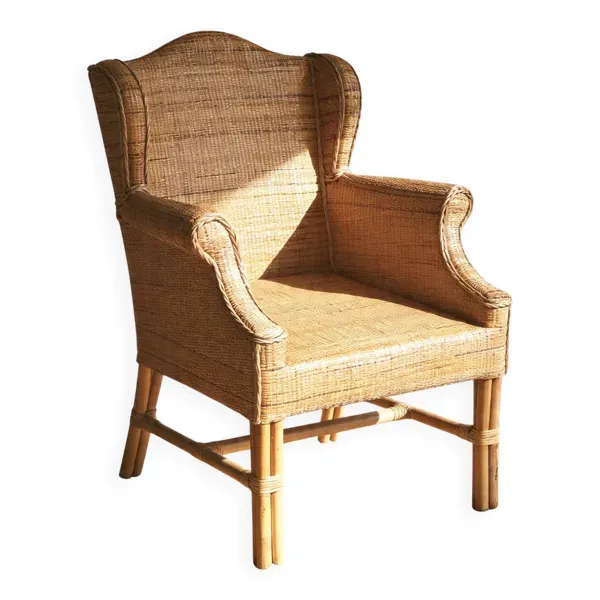 Fauteuil en rotin