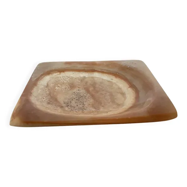 Vide poche cendrier en onyx