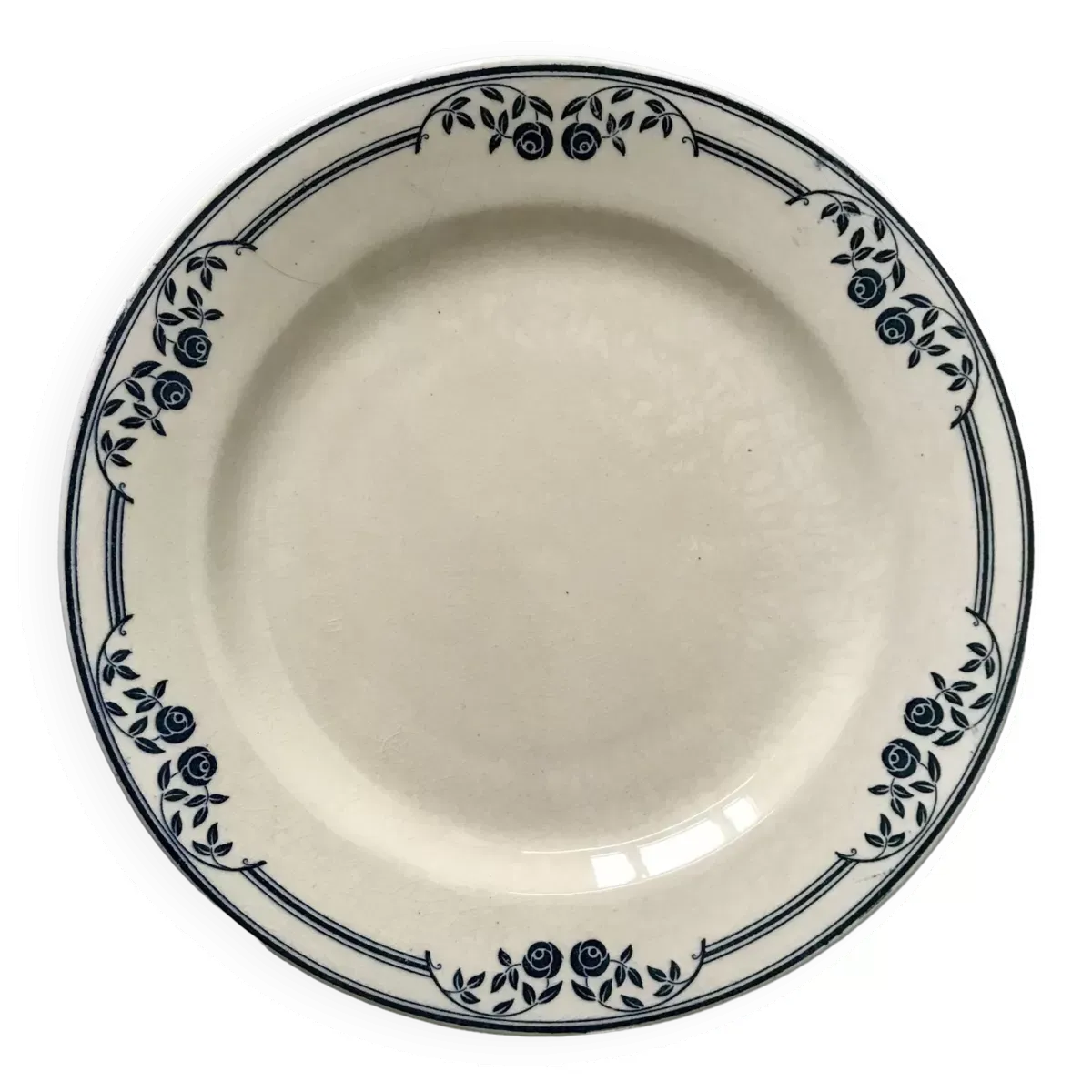 Plat de service Terre de Fer modèle ''Saussure