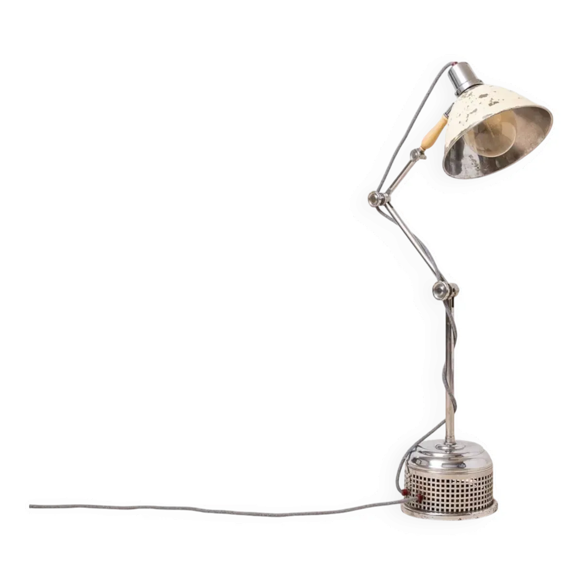 Lampadaire médical de Perihel, années 1930, design industriel