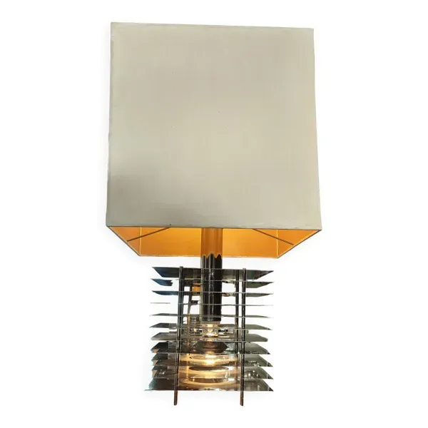 Lampe design italien inox