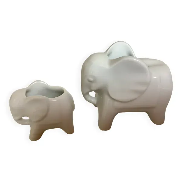 Cendriers éléphants zoomorphe