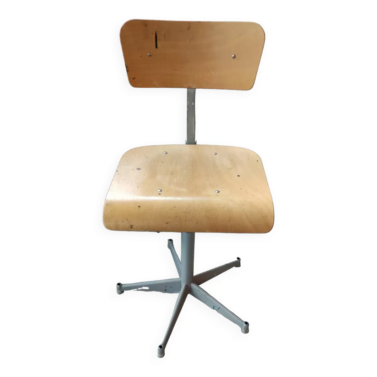 Chaise d'atelier vintage/chaise industrielle