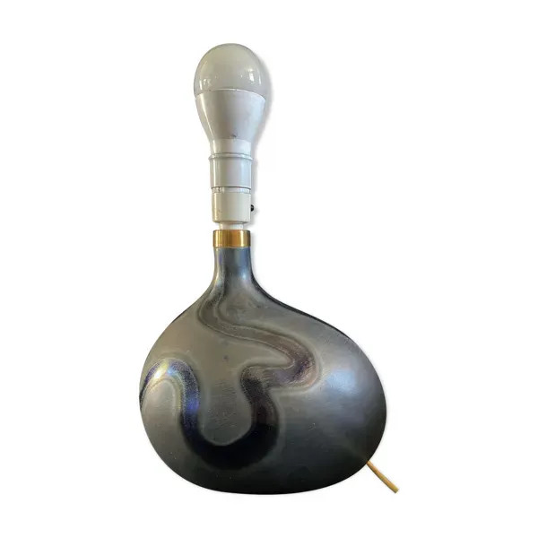 ‌Lampe de bureau asymétrique par Michael Bang (1944-2013) pour Holmegaard, Danemark, 1970s