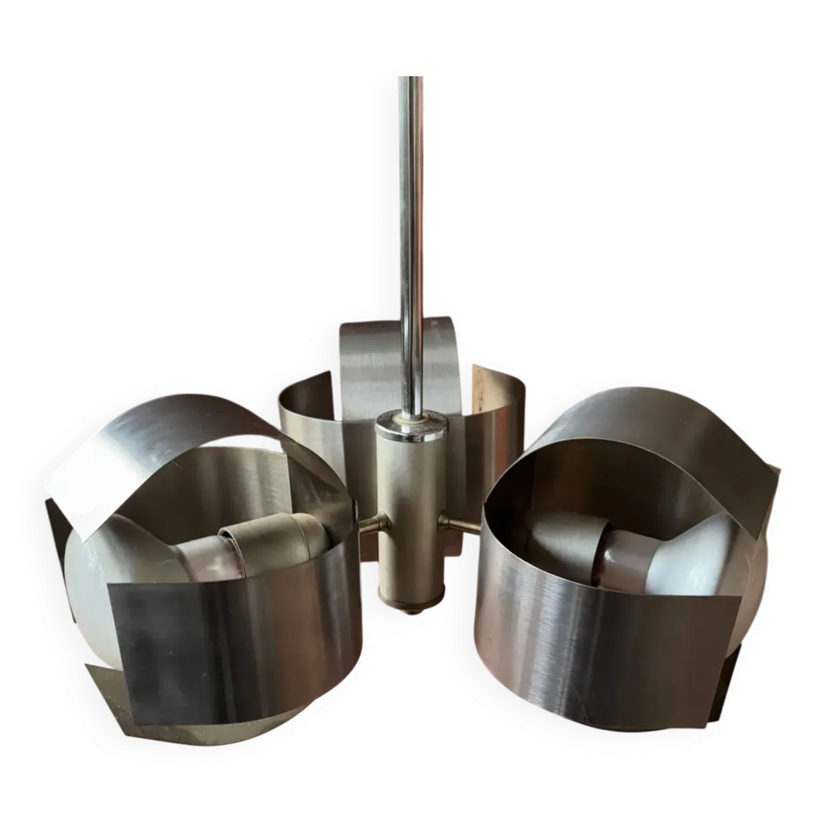 Suspension en acier Space Age 1970