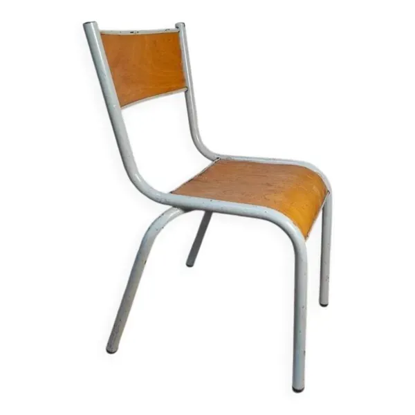 Chaise d'écolier vintage