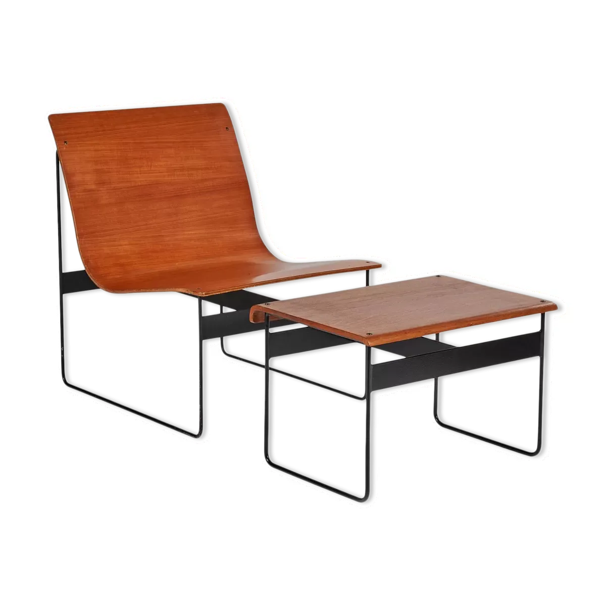 Fauteuil Günter Renkel XXe Rego Mobel éditeur