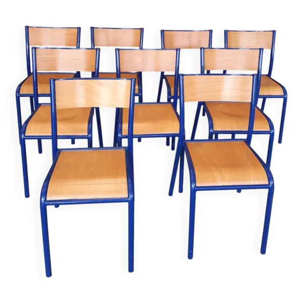 9 chaises Mulca