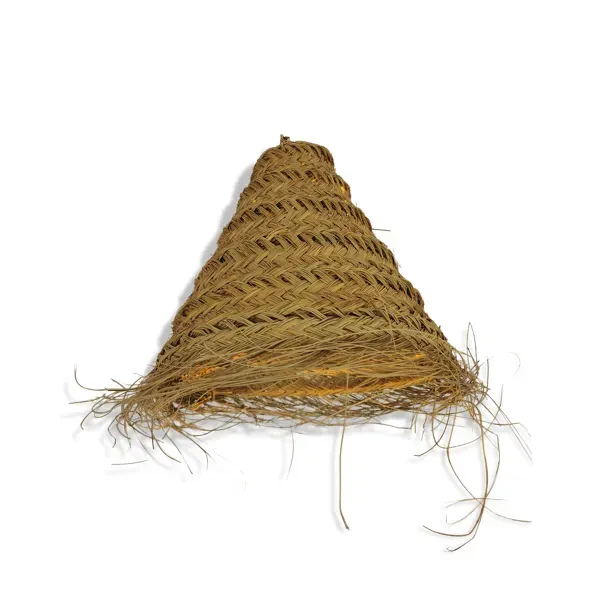 Suspension Dalia en Halfa Tressé – 40×45 cm – Fabrication Artisanale Maroca