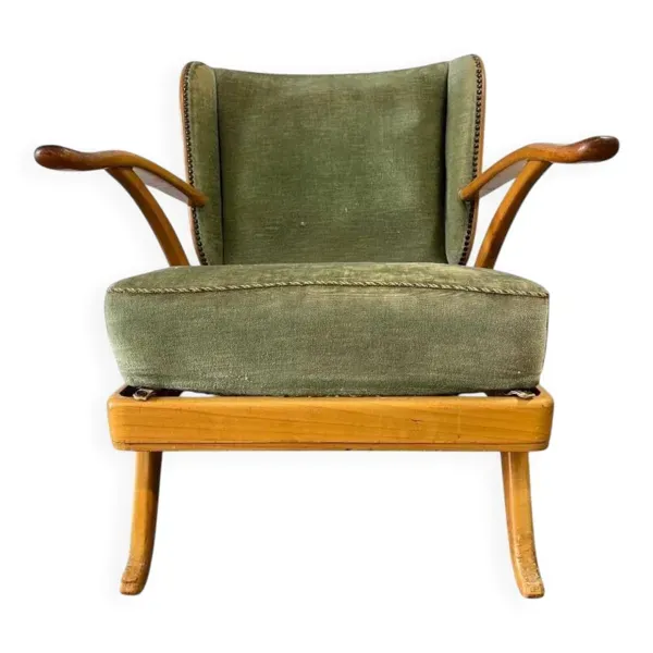 Fauteuil vintage / fauteuil club / fauteuil knoll antimott