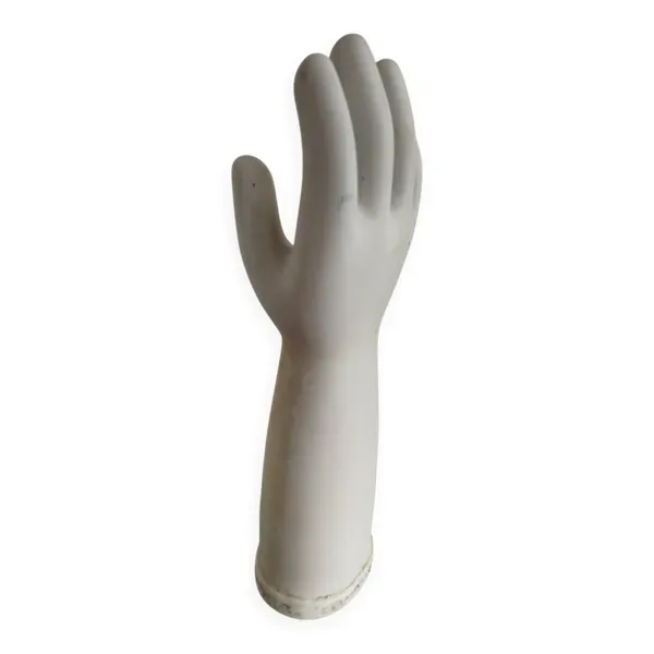 Main en céramique, moule industriel, 1967