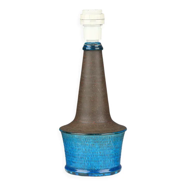 Lampe de table Nils Kahler en céramique Herman A. Kähler, Danemark, 1960 signée