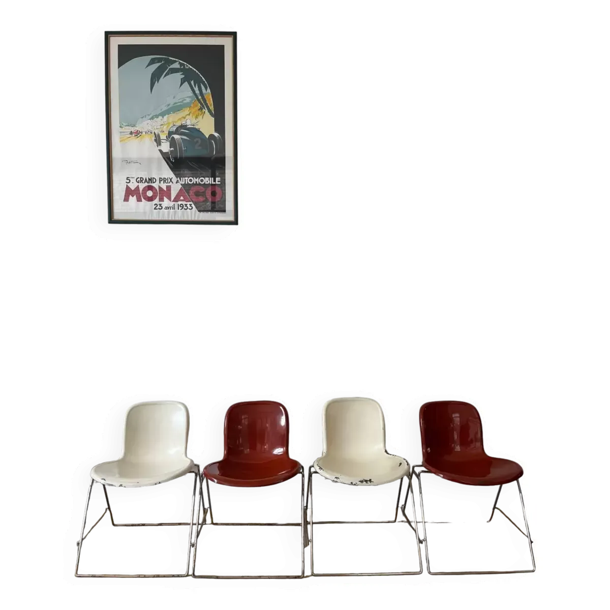 4 CHaiSeS - MaRC HeLD -  édition ''Créateurs'' 1970