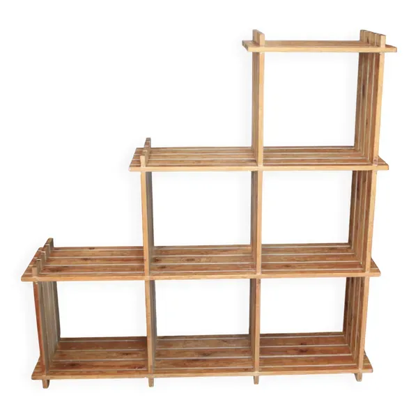 Etagère en pin massif style Regain