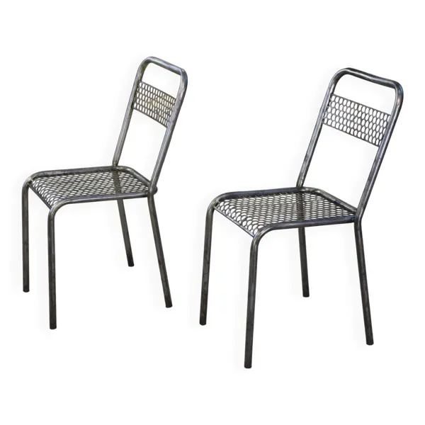 Paire de chaises attribuée à René Malaval 1950’s