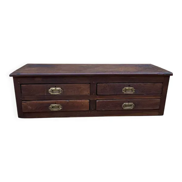 Meuble de métier en teck birman