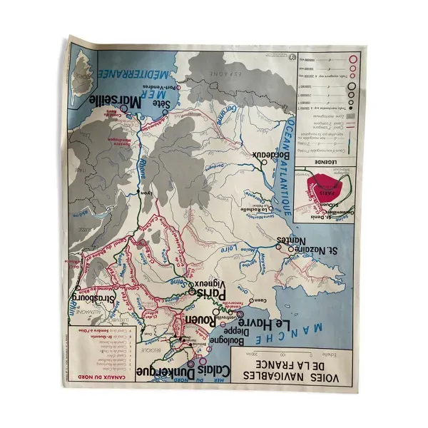 Affiche scolaire vintage