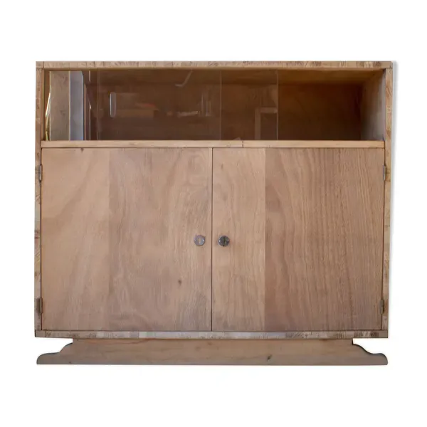 Meuble bas buffet vitré