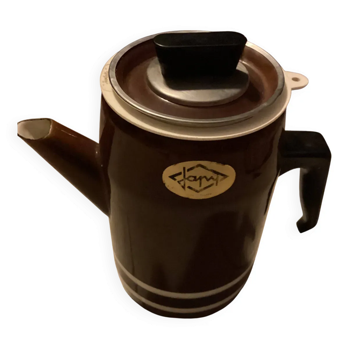 Cafetière en Tôle Émaillée 70’