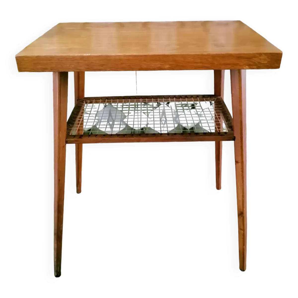 Table basse vintage, d'appoint, tchèque, Dřevopodnik Holešov