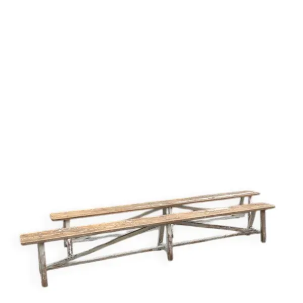 Bancs en bois - 3m