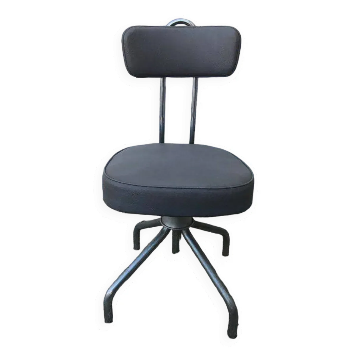 Fauteuil chaise de travail vintage indus modèle « NORI » de 1950/60