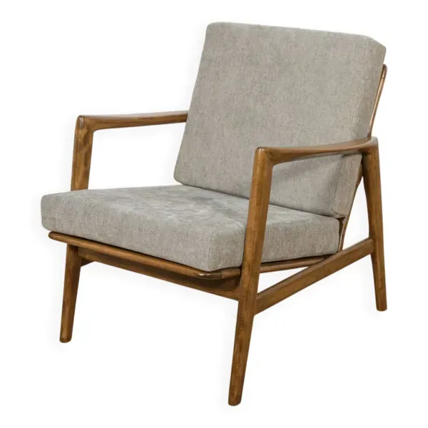 Fauteuil modèle 300-139 de style Mid-Century, fabriqué par l'usine Swarzędz, en Pologne, dans les années 1960.