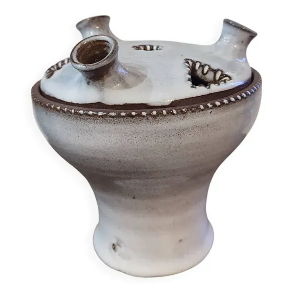 Pique-fleurs signé La Hulotte de Jeanne & Norbert Pierlot.