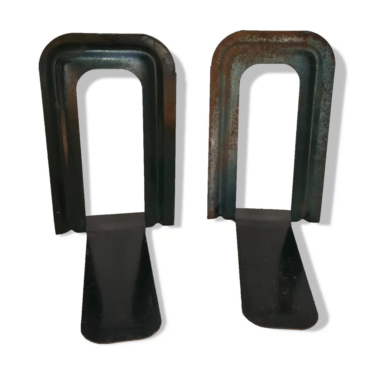 Paire de serre-livres années 50 gras ravel Clamart 50's bookends