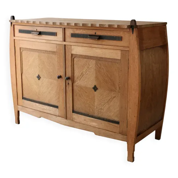 Un buffet de l'école d'Amsterdam, Pays-Bas, année 30.