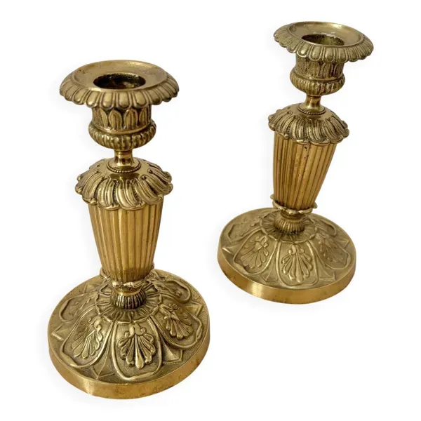 Paire de bougeoir ancien