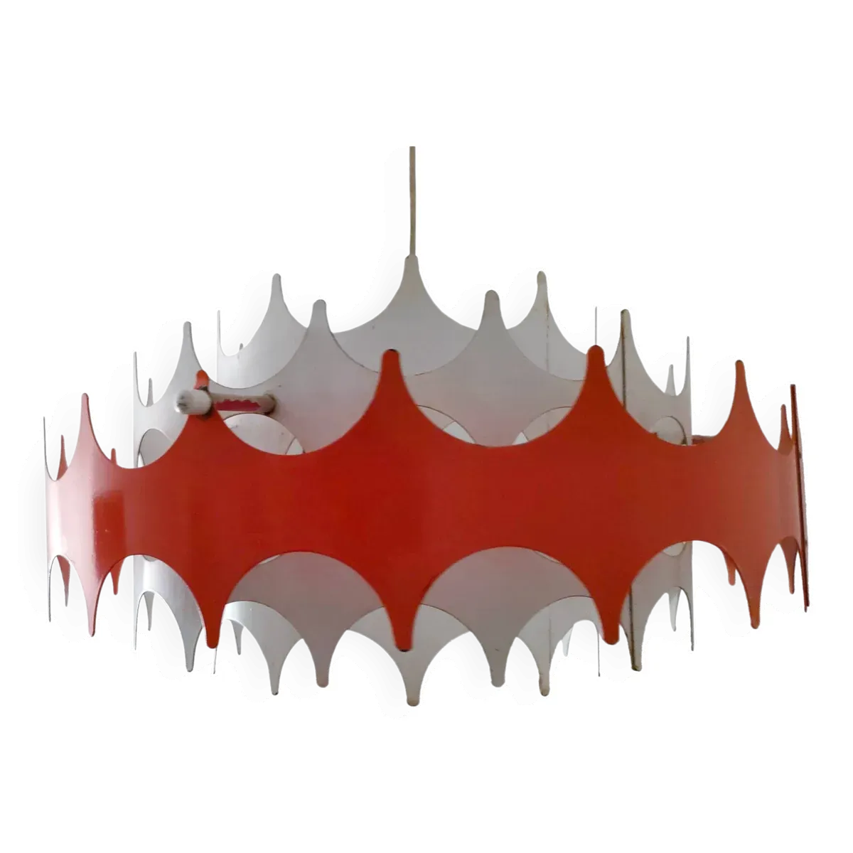 Suspension Vintage • Doria Leuchten • Space Age • 1960