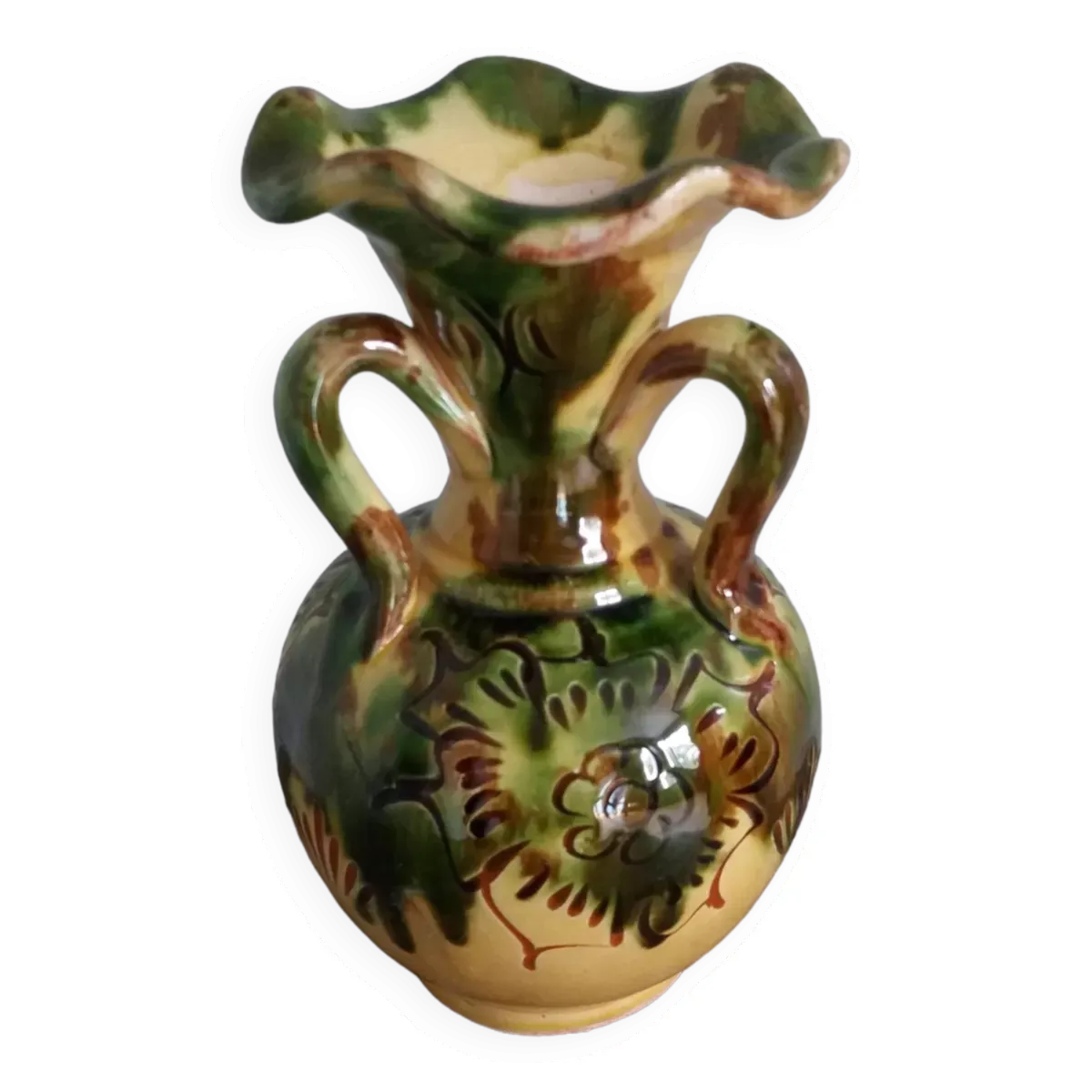 Vase céramique Safi Maroc