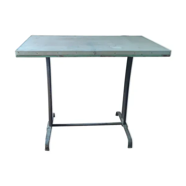 Ancienne table de bistrot Fischel