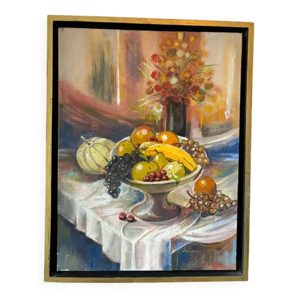 Nature morte signée Deligne