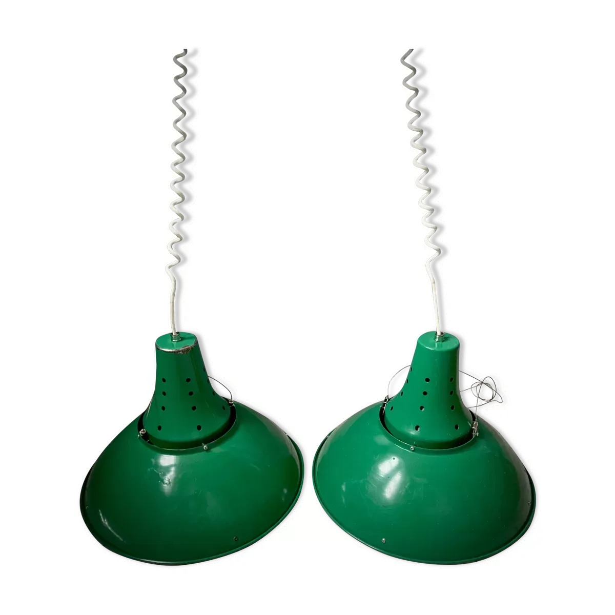 Duo de lampes indus de chez BARO design