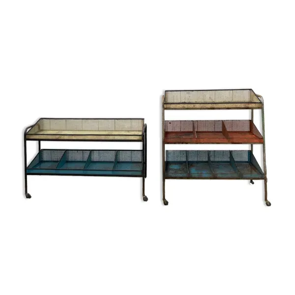 Paire de présentoirs