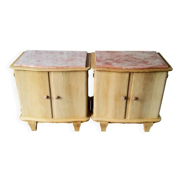 Paire de chevets années 50